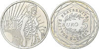 France 5 Euro Semeuse, Silver, KM:1534 -