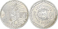 France 10 Euro Semeuse, Silver -