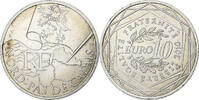 France 10 Euro Nord-Pas-de-Calais, Paris, Silver, Gadoury:EU399 -