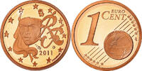 France Euro Cent Paris, Copper Plated Steel, Gadoury:1, KM:1282 -
