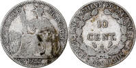 French Indo-China 10 Cents FRENCH INDO-CHINA, Paris, Silver, KM:16.1 -
