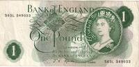 Great Britain 1 Pound undated (1966-1970) -