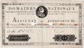 France 50 Livres 1792 1792-04-30, 15A S 64.98 £  +  4.29 £ shipping