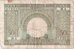 Morocco 50 Francs 1949-12-02 -