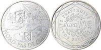 France 10 Euro Nord-Pas de Calais, Paris, Silver, KM:1880 -