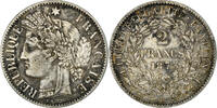 France 2 Francs Coin, Cérès, Paris, Silver, KM:817.1 -