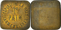 France 1 Kilo Coin, Coopérative La Paix, Armentières, Brass -