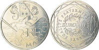 France 10 Euro Paris, Silver, Gadoury:EU450, KM:1726 -