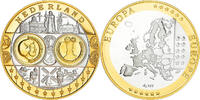 Netherlands Medal L'Europe, Politics, Society, War, Silver -