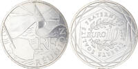 France 10 Euro Réunion, Paris, Silver, Gadoury:EU399, KM:1669 -