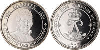 France Medal Les Rois de France, Charles X, History, Copper-nickel -