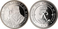 France Medal Les Rois de France, Clovis, History, Copper-nickel -