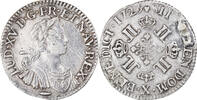 France 30 Sols, 1/4 ECU Coin, Louis XV, 1/4 Écu aux 8 L, Amiens -