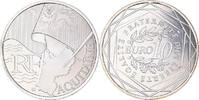 France 10 Euro Aquitaine, Paris, Silver, KM:1645 -