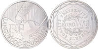 France 10 Euro Languedoc-Rousillon, Paris, Silver, KM:1659 -
