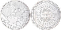 France 10 Euro Basse Normandie, Paris, Silver, KM:1647 -