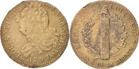 France 2 Sols Coin, 2 sols françois, Paris, Bronze -