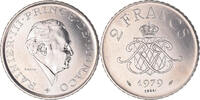 Monaco 2 Francs Coin, ESSAI, Nickel, KM:E71, Gadoury:MC151 -