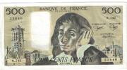 France 500 Francs Pascal, 1981-07-02, Fayette:71.25, KM:156e -