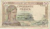 France 50 Francs Cérès, T.11701, Fayette:18.36, KM:85b -