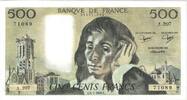 France 500 Francs Pascal, A.207, Fayette:71.31, KM:156e -
