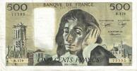 France 500 Francs Pascal, B.179, Fayette:71.28, KM:156e -