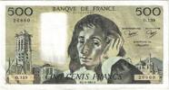 France 500 Francs Pascal, O.139, Fayette:71.24, KM:156e -