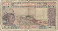 West African States 5000 Francs Banknote, KM:708Kf -