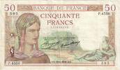 France 50 Francs Cérès, P.4556, Fayette:17.27, KM:81 -