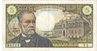 France 5 Francs Pasteur, T.2, Fayette:61.1, KM:146a -