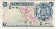 Singapore 1 Dollar Banknote, KM:1d -