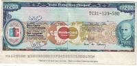 France 200 Francs Travellers cheque -