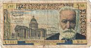 France 5 Nouveaux Francs Victor Hugo, W.3, KM:141a -