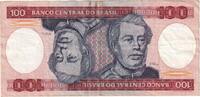 Brazil 100 Cruzeiros Undated (1981-84), KM:198b -