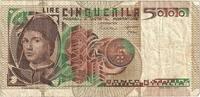 Italy 5000 Lire 1982-11-03, KM:105b -