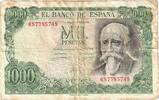Spain 1000 Pesetas 1971-09-17, KM:154 -