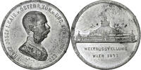 Austria Medaille François-Joseph I, Weltausstellung, Tin -