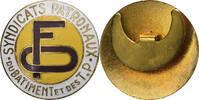 France Medal Syndicats Patronaux du Bâtiment et des Travaux Publics, Brass -