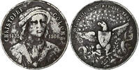 France Medaille Christophe Colomb, Découverte de l'Amérique, Métal -
