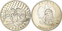 Poland Medaille Euro de Football, Silver Plated Copper, Poznan -