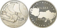 Poland Medaille Euro de Football, Pologne-Ukraine, Cupronickel -