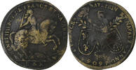 France Token Henry IV, Brass, Hans Krauwinckel, Nuremberg -