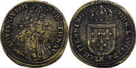 France betaalpenning Louis XIV, Nuremberg, Cornélius Lauffers, Brass -