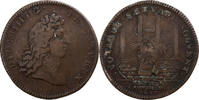 France betaalpenning Louis XIV, Parties et Revenus Casuels, Copper -