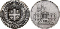 France Medaille Châlons-sur-Marne, Silvered bronze -