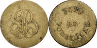 France betaalpenning Ponts et Chaussées, Pont de Tomblaine, Brass -