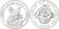 Seychelles 25 Rupees Victoria Cross, BE, Silver -
