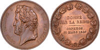 France Medaille Louis-Philippe Ier, Concours d'Orphéon, Bronze, Barre -