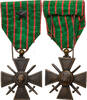 France Medaille Croix de Guerre, WAR, Une Citation, Excellent Quality -