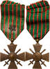 France Medaille Croix de Guerre, WAR, Une Citation, Very Good Quality -